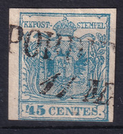 AUSTRIA / LOMBARDO-VENEZIA 1850/54 - Canceled - ANK LV5 - 45c - Oblitérés
