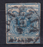AUSTRIA / LOMBARDO-VENEZIA 1850/54 - Canceled - ANK LV5 - 45c - Usados