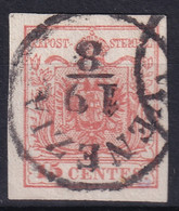 AUSTRIA / LOMBARDO-VENEZIA 1850/54 - Canceled - ANK LV3 - 15c - Usados