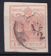 AUSTRIA / LOMBARDO-VENEZIA 1850/54 - Canceled - ANK LV3 - 15c - Gebraucht