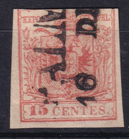 AUSTRIA / LOMBARDO-VENEZIA 1850/54 - Canceled - ANK LV3 - 15c - Gebraucht