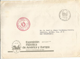 ESPAÑA FRANQUICIA DE CORREOS MADRID MAT SERVICIO FILATELICO ESPAMER 80 - Franquicia Postal