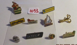 SUPER AFFAIRE A PRIX CASSE !!! LOT 1093 : Lot De 10 Pin's TOUS DIFFERENTS En Très Bon état Mais SANS Les Attaches - Lots