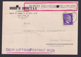 Besetzung Bucuresti Bukarest Deutsches Reich Deutsche Feldpost Luftgaupostamt - Occupation 1938-45