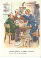 Kartenspiel, Humorkarte „Kahlmann…“, Illustration, Nicht Gelaufen - Cartes à Jouer