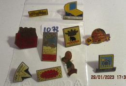 SUPER AFFAIRE A PRIX CASSE !!! LOT 1073 : Lot De 10 Pin's TOUS DIFFERENTS En Très Bon état Mais SANS Les Attaches - Lots