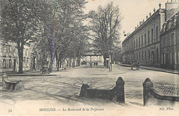 MOULINS - Le Boulevard De La Préfecture - Moulins