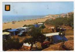 CPSM Hospitalet Del Infante Tarragona Espagne Espana Camping La Masia Playa De La Almadraba - Tarragona