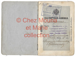 PASSEPORT RUSSE - Historical Documents