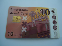 NETHERLANDS  USED CARDS STADIUM ARENA - Verzamelingen