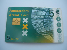 NETHERLANDS USED CARDS ARENA STADIUM   5 - Altri & Non Classificati