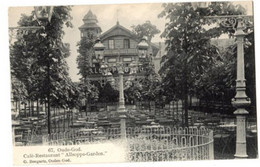 MORTSEL - Oude God -  Café Restaurant Allsopps Garden - Verzonden In 1913 - Uitgave :  G. Bongartz Nr 67 - Mortsel