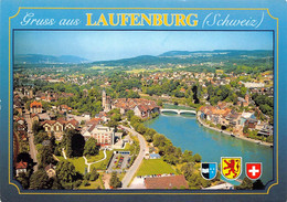 Laufenburg Color Fliegeraufnahme - Laufenburg 