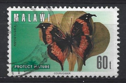 Malawi 1996 Butterfly  Y.T. 658 (0) - Malawi (1964-...)