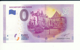 Billet Touristique 0 Euro - ROCHEFORT-EN-TERRE - 2020-1 - UEQH - N° 1596 - Autres & Non Classés