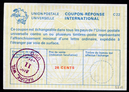 ETATS-UNIS / USA / AMÉRIQUE  International Reply Coupon / Coupon Réponse International - Autres & Non Classés