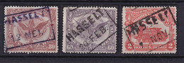 DDDD 695 -- 3 X Timbre Chemin De Fer Griffe Encadrée De FORTUNE 1919 - 3 Lettrages Différents - Gare De HASSELT - Altri & Non Classificati