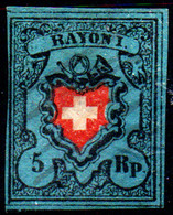 Suiza Nº 14. Año 1850 - 1843-1852 Kantonalmarken Und Bundesmarken