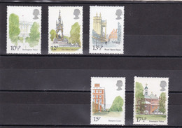 Gran Bretaña Nº 932 Al 936 - Unused Stamps