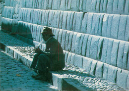 CPSM Tocando Quena-Cuzco      L2037 - Pérou