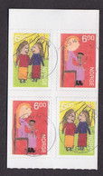 NORVEGE CARNET Y & T C 1461  DESSINS ENFANTS NOEL 2004 OBLITERE SANS LA COUVERTURE - Carnets