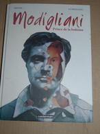 BD  MODIGLIANI  Dedicacé Par  FABRICE LE HENANFF - Dedicados