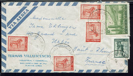 Argentine. 1962. Affranchissement à 25 Pesos Sur Enveloppe De Mendoza Pour La France. B/TB. - Storia Postale