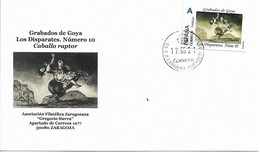 SPAIN. COVER GOYA ENGRAVINGS. DISPARATES. 10 - Briefe U. Dokumente