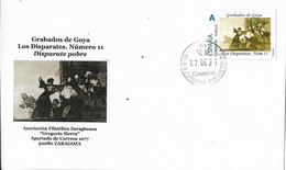 SPAIN. COVER GOYA ENGRAVINGS. DISPARATES. 11 - Cartas & Documentos