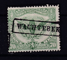 DDDD 712 -- Timbre Chemin De Fer Griffe Encadrée De FORTUNE 1919 - Gare De WACHTEBEKE - Altri & Non Classificati