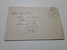 Militaire Dienst Stempel Deinze Sint Poppospel 1949 - Brieven En Documenten
