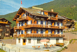 Grächen Tourist Hotel   Color  Gyger Karte - Grächen