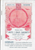 NOVITA E OCCASIONI AMLETO E RENATO SANGUINETTI - MILANO GIUGNO 1942 - Italia