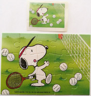 Kinder : Peanuts - Tennis 1993 - Snoopy + BPZ - Rompecabezas