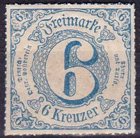 StampThurn And Taxis 1865-67 6kr  Mint Lot114 - Ungebraucht