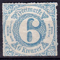 StampThurn And Taxis 1865-67 6kr  Mint Lot116 - Neufs