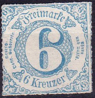 StampThurn And Taxis 1865-67 6kr  Mint Lot120 - Neufs