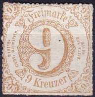 StampThurn And Taxis 1865-67 9kr  Mint Lot123 - Ungebraucht