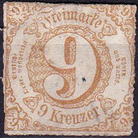 StampThurn And Taxis 1865-67 9kr  Mint Lot124 - Nuevos