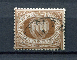 1877.SAN MARINO.YVERT 6(o).USADO.CATALOGO 75€ - Used Stamps