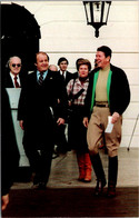 President Ronald Reagan Wearing Roughriding Attire At White House - Presidenten