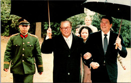 President Ronald Reagan And Chinese Premier Zhoa Ziyang - Präsidenten