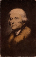 President Thomas Jefferson Portrait By Rembrandt Peale Handcolored Albertype - Präsidenten