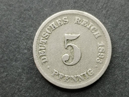 Germany 5 Pfennig 1893 F - 5 Pfennig