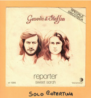 SOLO COPERTINA - 7" - GENOVA & STEFFAN - Reporter - VG+  ITA - Other & Unclassified
