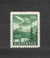 Slovakia Slowakei 1939 MNH ** Mi 49 Sc C2 Airmail. Flugpostmarken. SLOVENSKO. - Ungebraucht