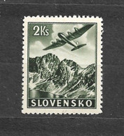 Slovakia Slowakei 1939 MNH ** Mi 51 Sc C4 Airmail. Flugpostmarken. SLOVENSKO. - Ungebraucht