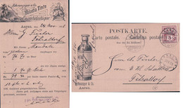 Aarau AG, Publicité SCHMUZIGER, HELVETIA TINTE, Encre Helvétique (24.11.1898) - Aarau