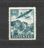 Slovakia Slowakei 1939 MNH ** Mi 53 Sc C6 Airmail. Flugpostmarken. SLOVENSKO. - Ungebraucht