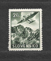 Slovakia Slowakei 1939 MH (*) Mi 51 Sc C4 Airmail. Flugpostmarken. SLOVENSKO. - Nuovi